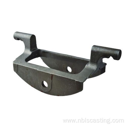 cast machining precision steel casting forklift parts